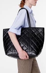 handmade leather tote bag